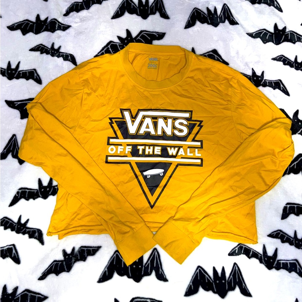 Vans Long-sleeved Cropped Tee - Size S